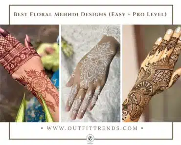 Best Floral Mehndi Designs with Step by Step Video Tutorial