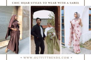 Hijab with Saree - 14 Ideas on How to Wear Saree with Scarf