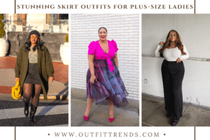 23 Ways to Style Skirt Outfits for Plus-Size Ladies