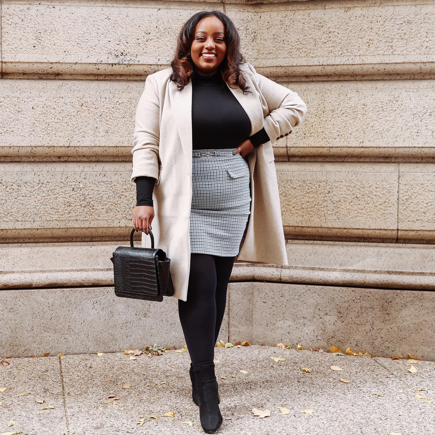 23 Ways To Style Skirt Outfits For Plus Size Women