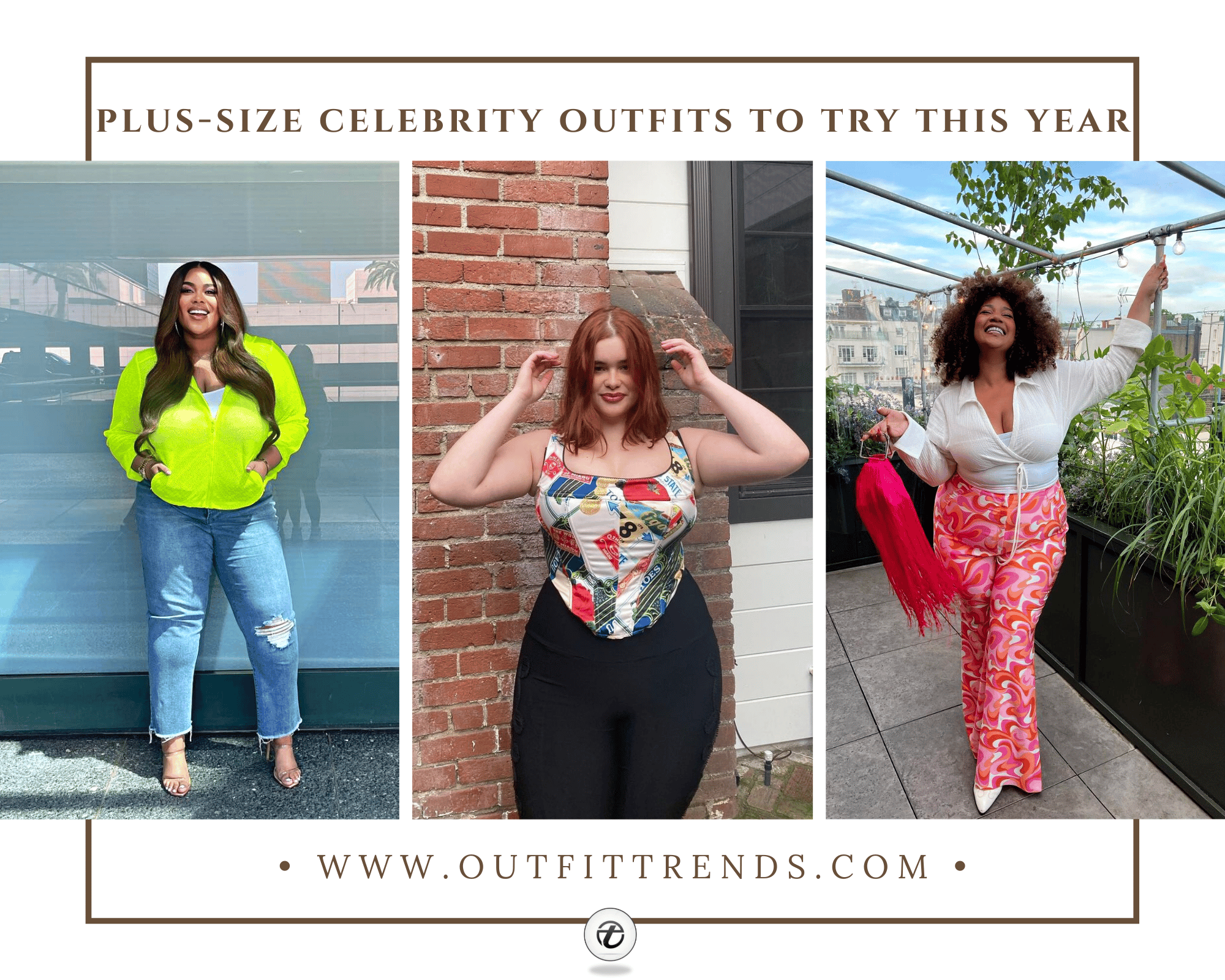 plus-size celebrity outfits