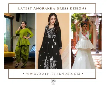 20 Latest Angrakha Dress Designs & Tips on How to Style Them