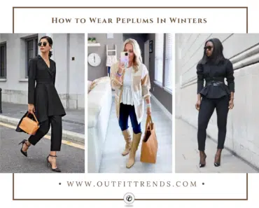 How to Wear Peplum Tops in Winter? 40 Outfit Ideas