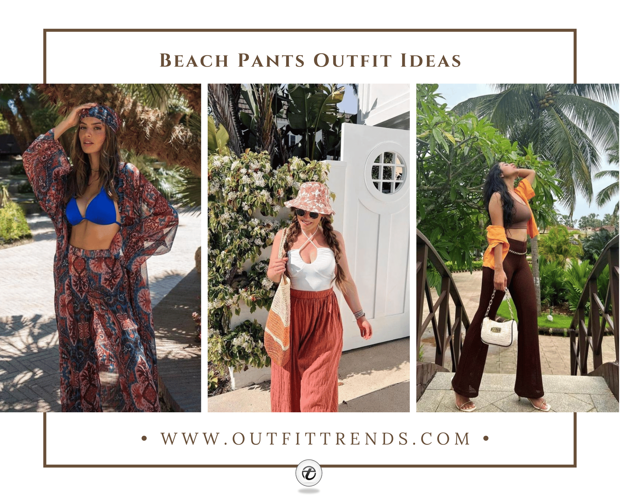 20 Best Beach Pants Outfit Ideas for Summers