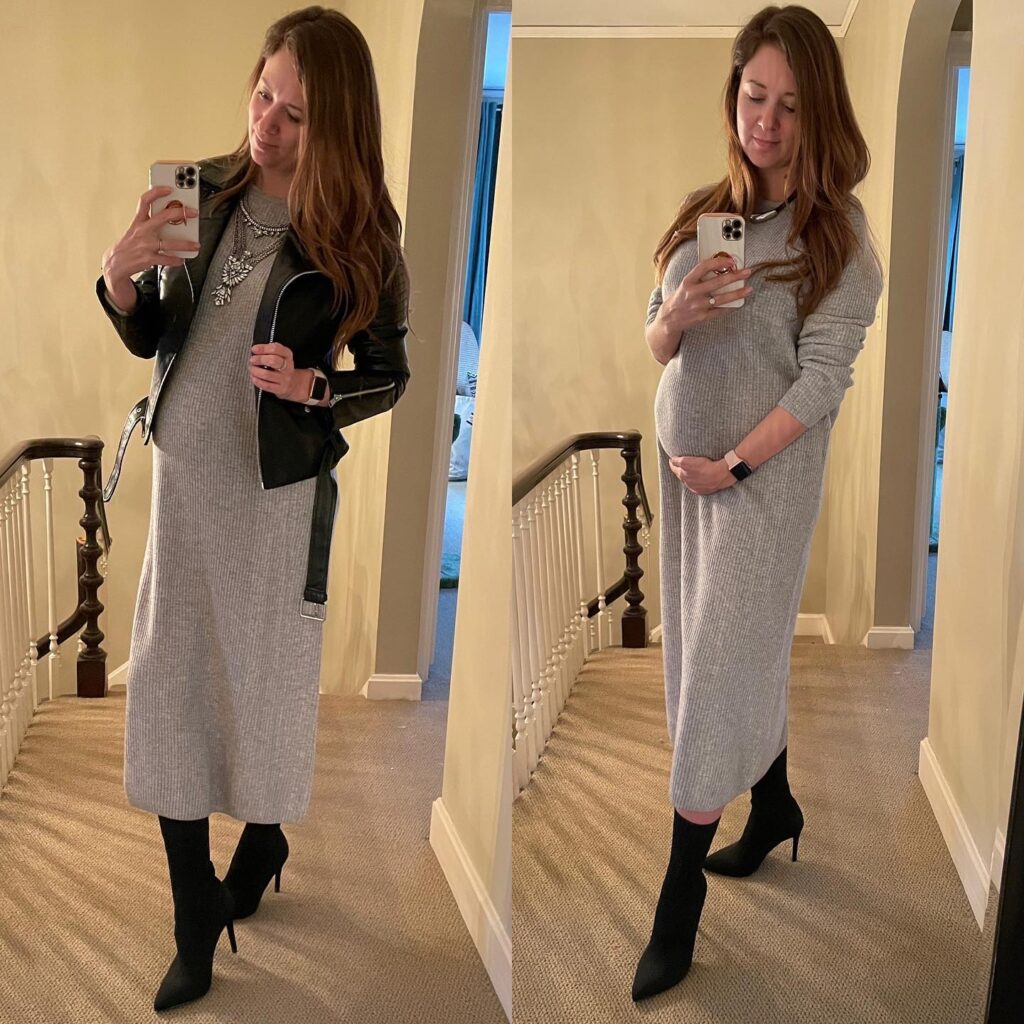 30 Comfortable Maternity Outfits for Work that are Practical