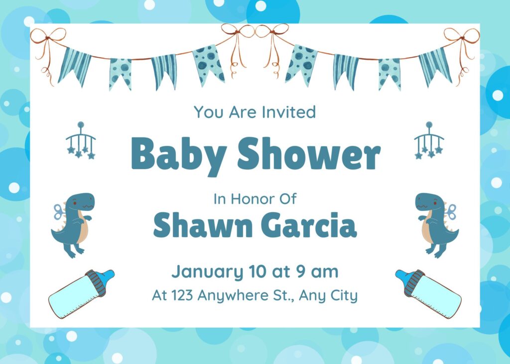 baby shower invitations