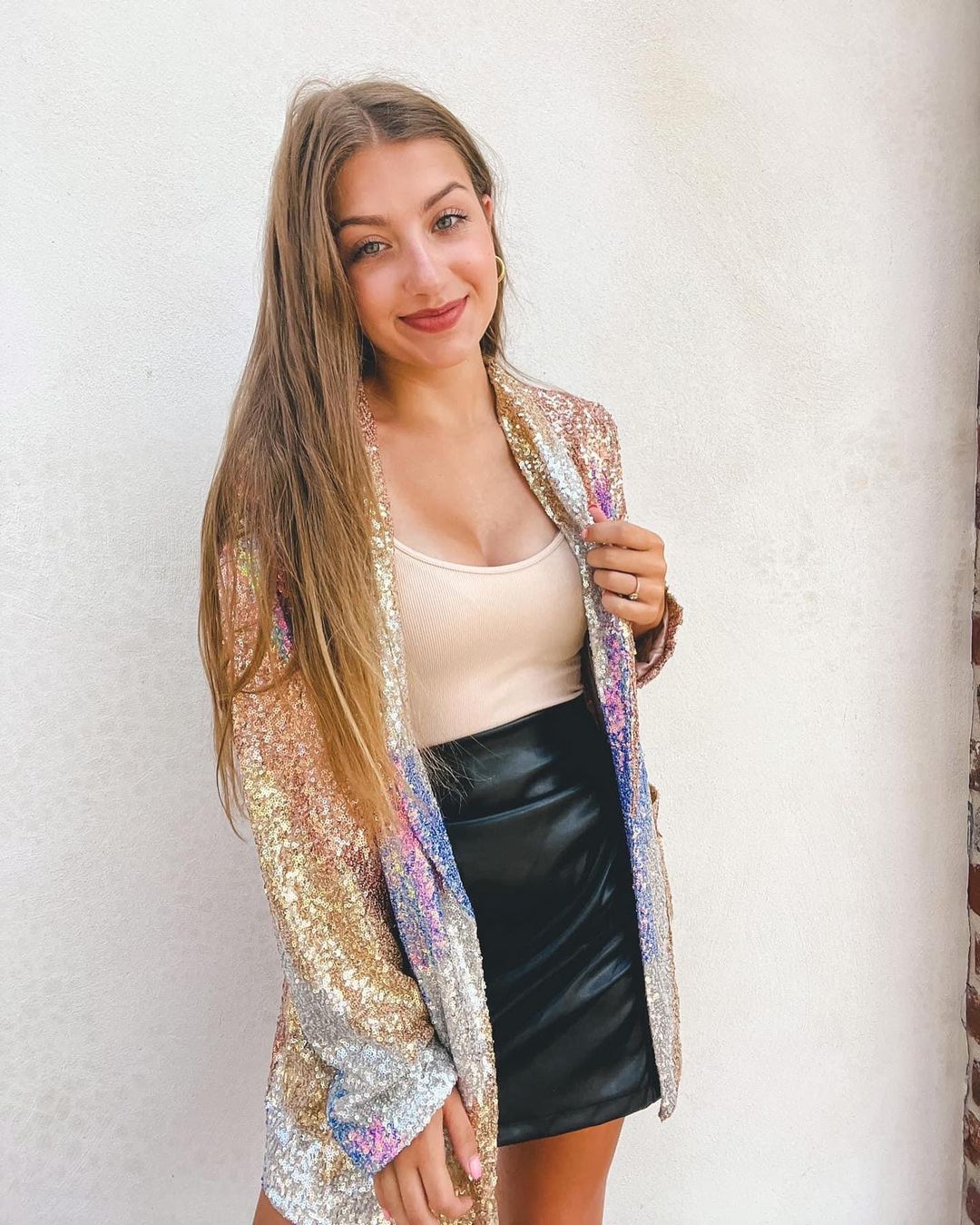 Sequin Blazer Outfits