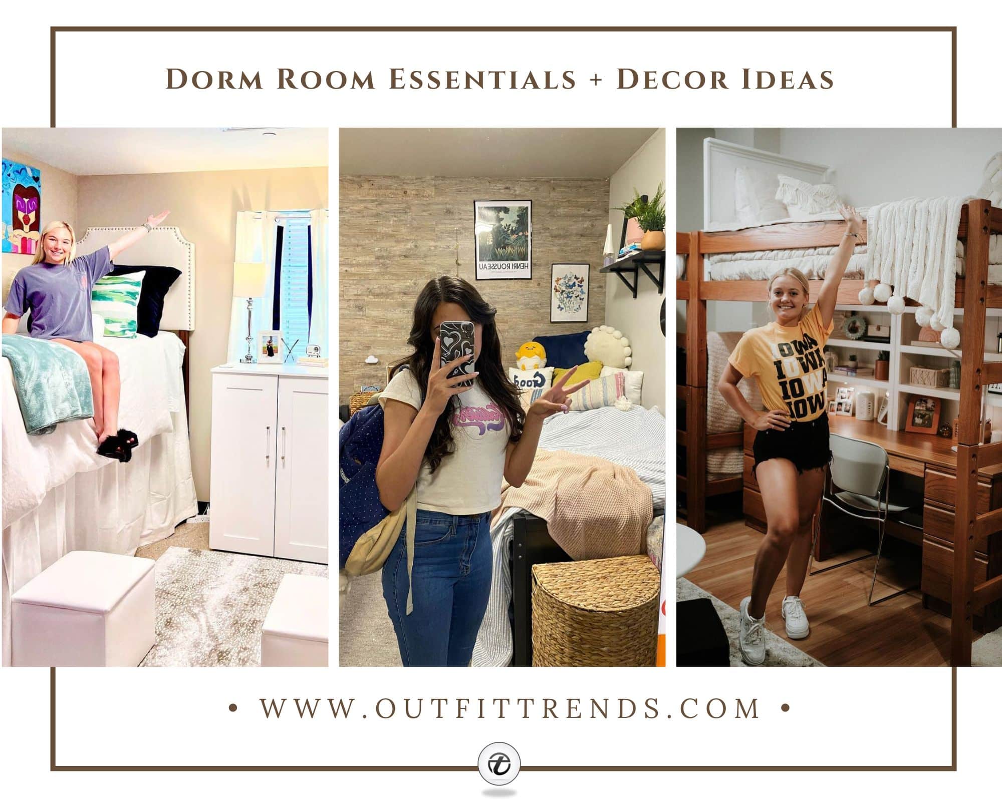 22 Best Dorm Room Essentials For Girls To Pack This Year   Dorm Room Essentials For Girls 1 