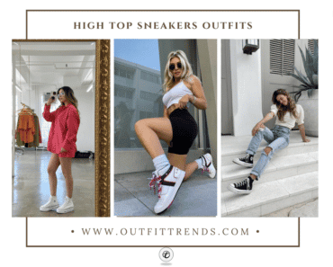 20 Chic High Top Sneakers Outfits for Girls