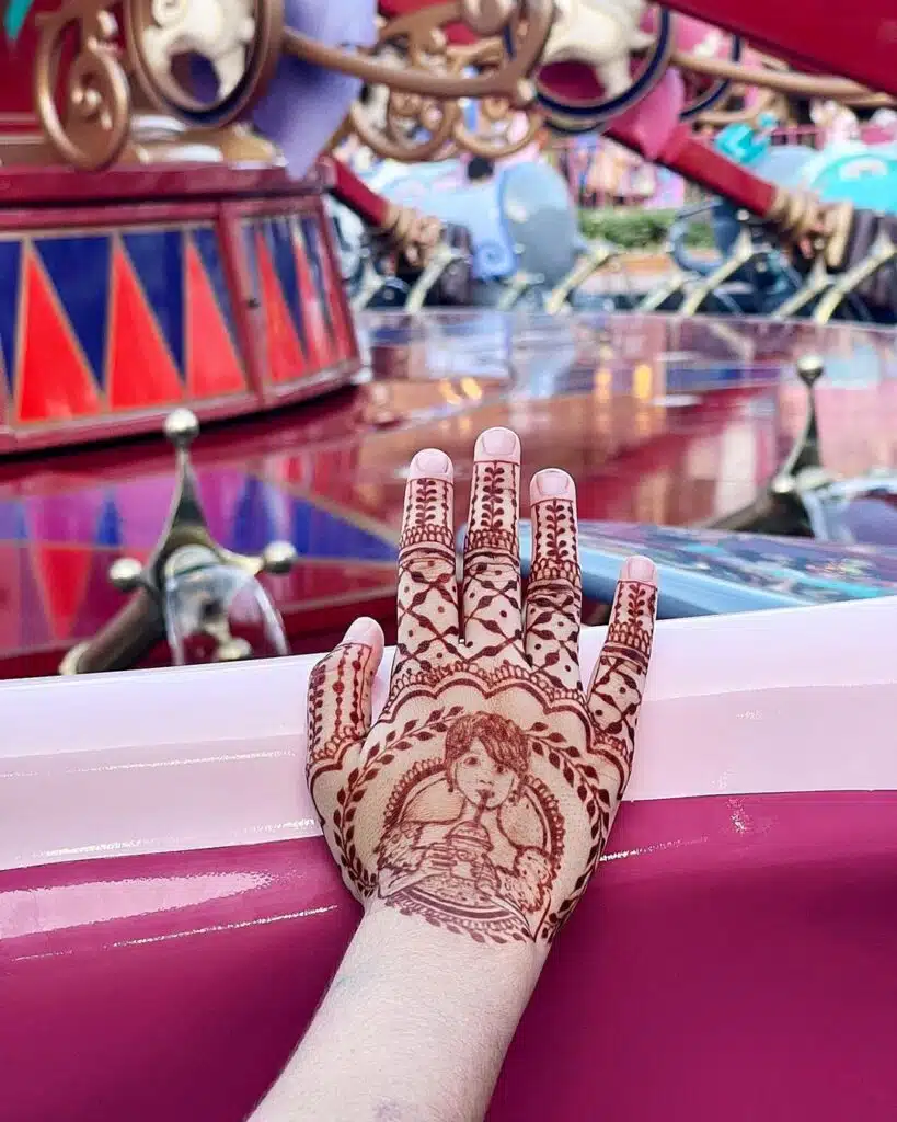 mehndi designs for small hands