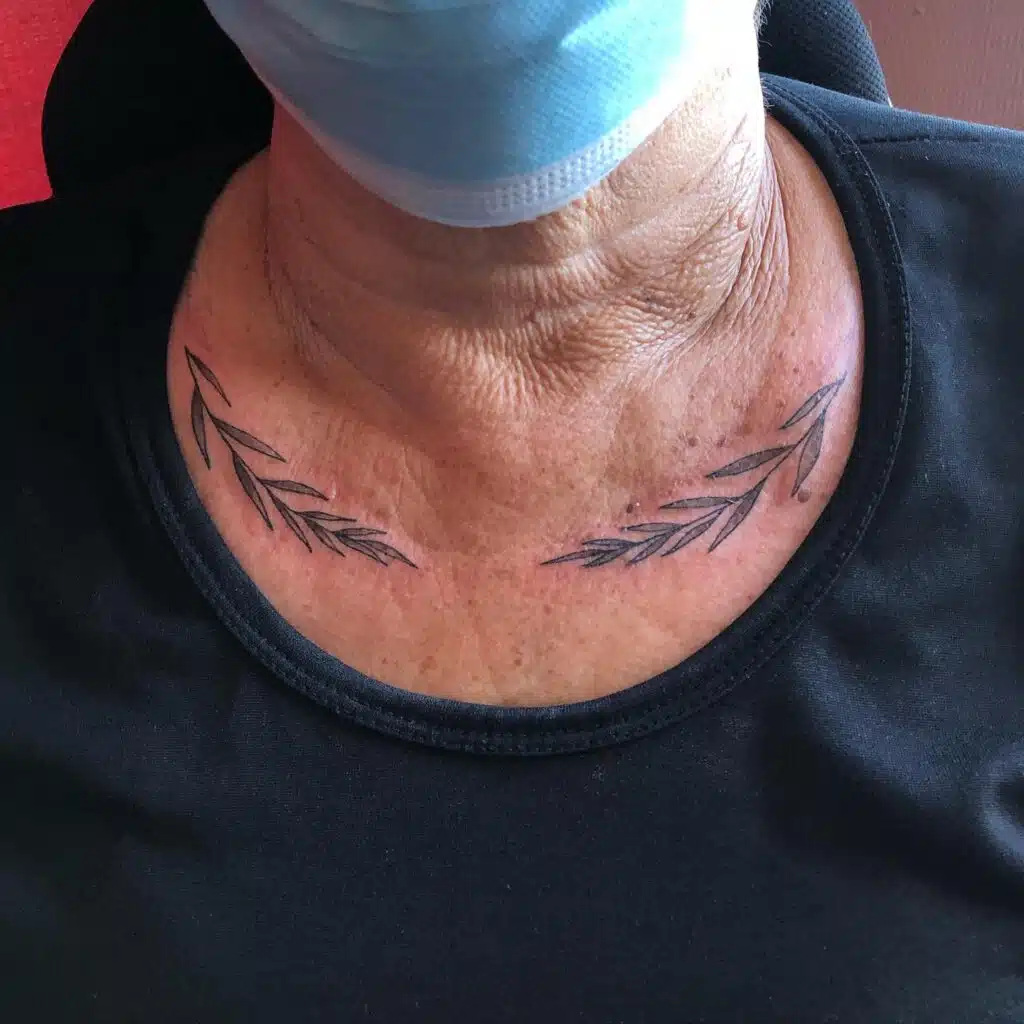 Tattoos for older women 