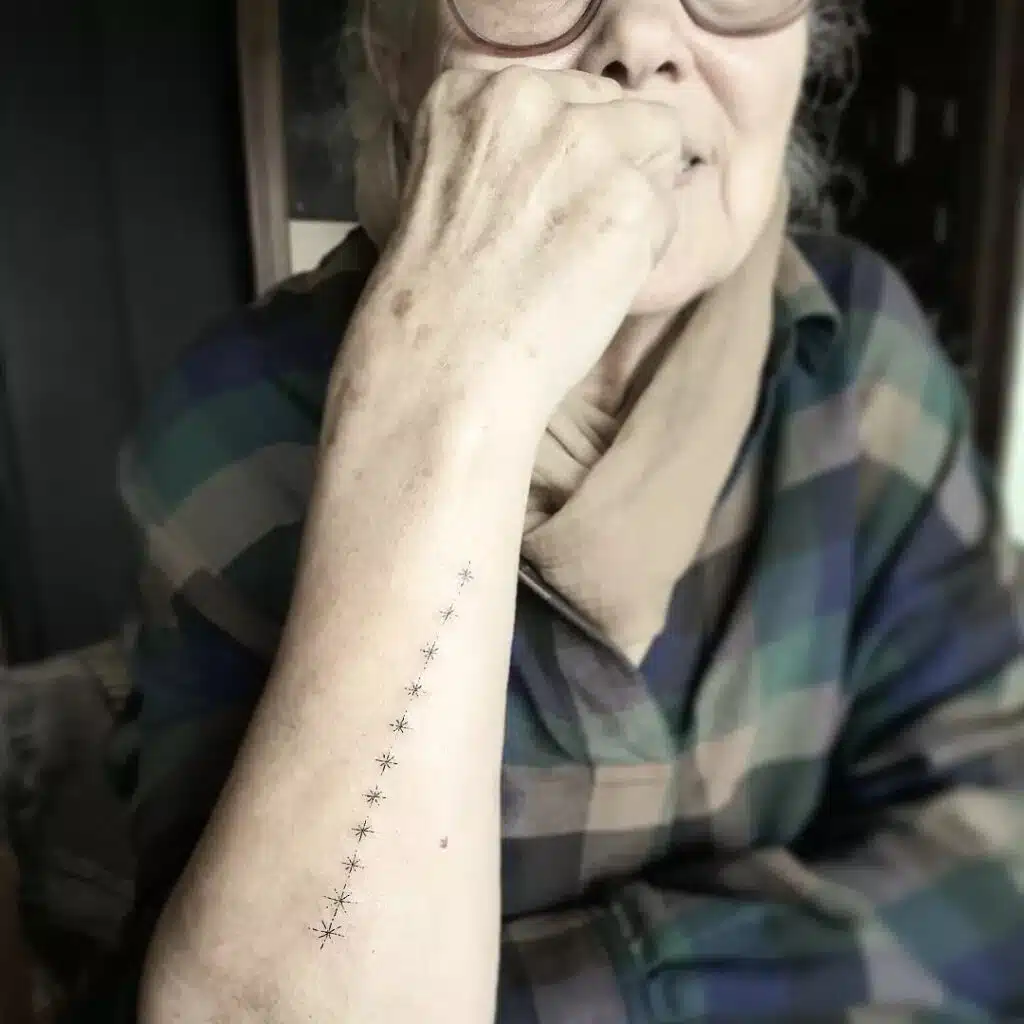 Tattoos for older women 