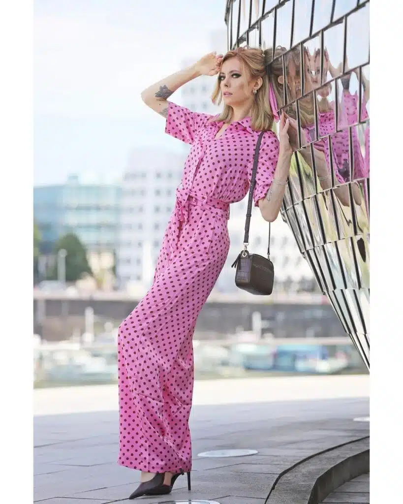 Pink Jumpsuit Outfit