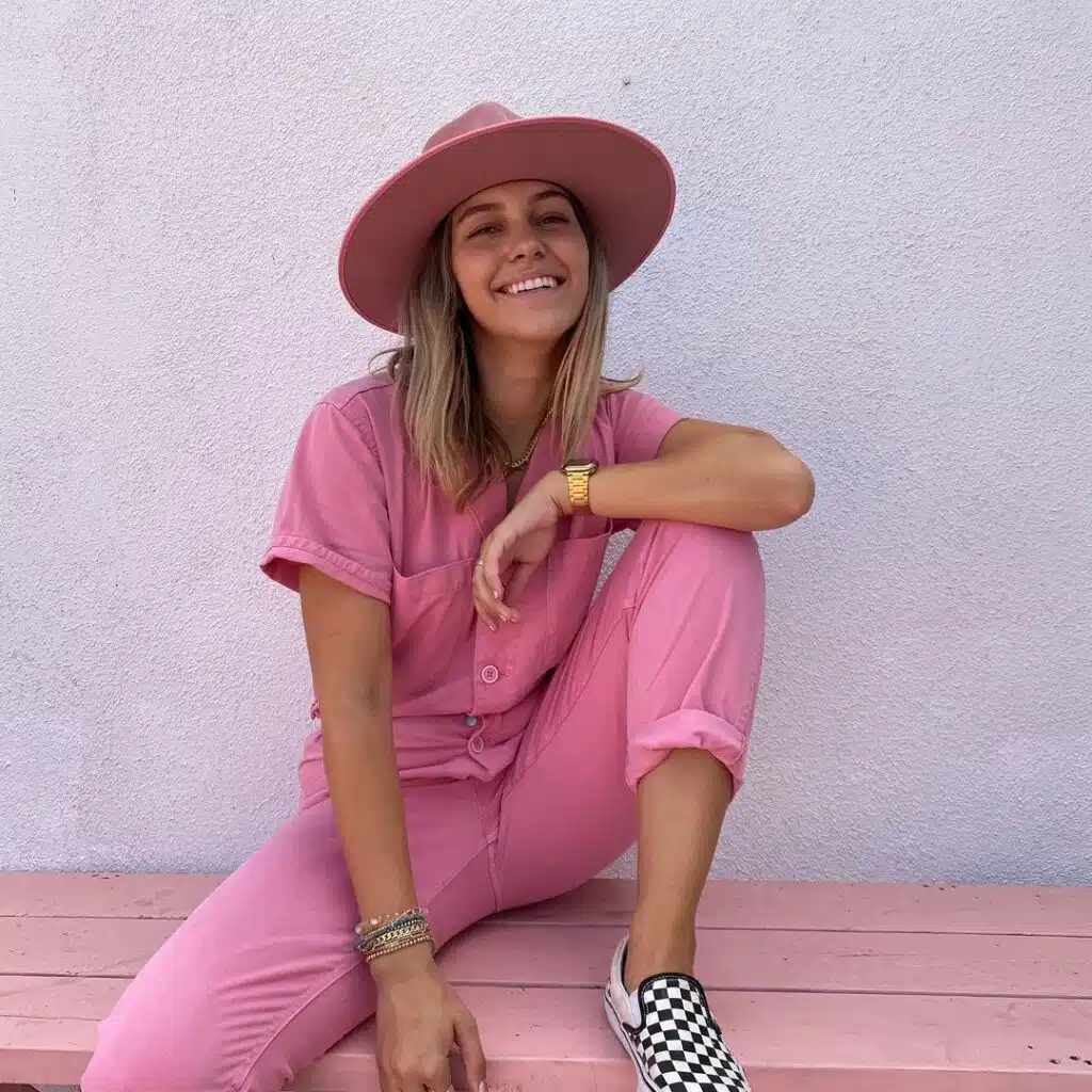 Pink Jumpsuit Outfit