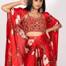 dhoti skirt outfits