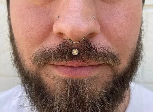 Men nose piercing ideas