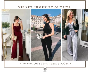 How To Wear Velvet Jumpsuit? 20 Outfit Ideas