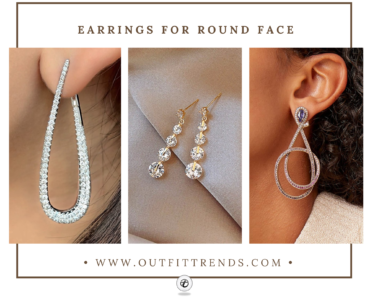20 Best Earrings For Round Face and Styling Tips