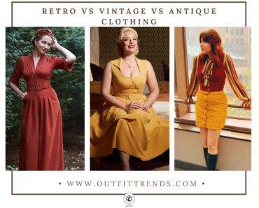Retro vs. Vintage vs. Antique Clothing – Simple Differences