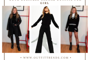 Goth Business Casual Outfits for Girls - OutfitTrends
