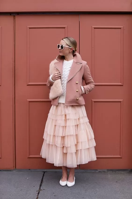 how to wear a tulle skirt