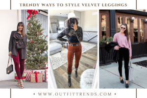 32 Outfits With Velvet Leggings:How To Wear Velvet Leggings?