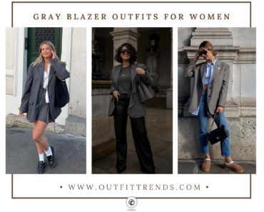 13 Smart Gray Blazer Outfit Ideas for Women