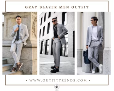 17 Smart Gray Blazer Outfit Ideas for Men