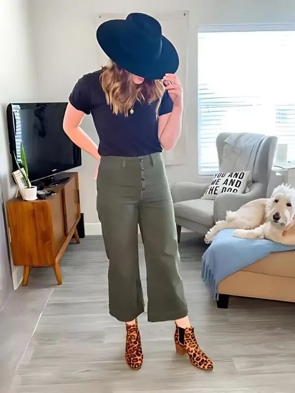 Cropped Pants Outfit Ideas