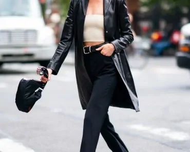 13 Leather On Leather Outfit Ideas with Styling Tips